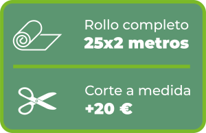 iconos rollo y tijeras espacesped